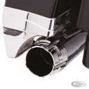 Billet Diffuser Muffler Tips Chrome