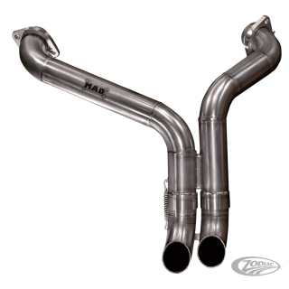 MAD Exhausts Short XL86-UP stainless