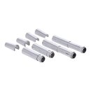 JIMS, billet A Cut Above aluminum pushrod cover kit. Pol.