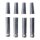 JIMS, billet A Cut Above aluminum pushrod cover kit. Pol.