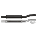 Chrome 1950-style Muffler WL32-52