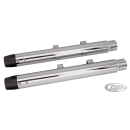 GZP Chr Radium mufflers XL14-UP Blk caps