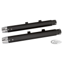 GZP Blk Radium mufflers XL14-UP Chr caps