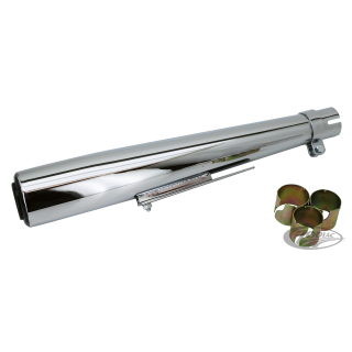 GZP Universal megaphone muffler L=20"
