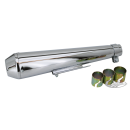 GZP Megaton style muffler 1.75" L=17.
