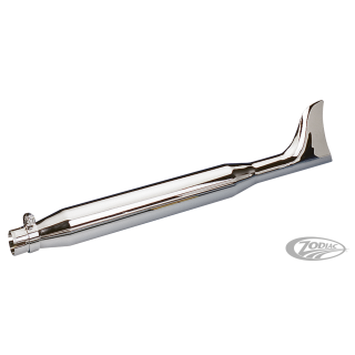 GZP Tapered Fishtail muffler with clamp