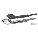 muffler, fishtail, chrome,WL