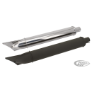 Muffler replica 1941-48 U/UL/EL/FL black