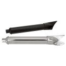 Chrome replica muffler BT41-49