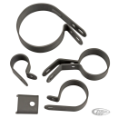 Blk Knucklehead BT41-47 exhaust clampkit