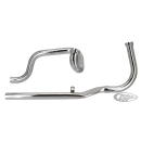 Chr Panhead 48-64 cross over headers
