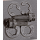 Black Exhaust lock bolt kit BT66-84