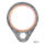 10pck Firering exhaust gasket 68-84