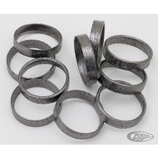 10pck GASKET,EXHAUST,TAPERED STAINLESS
