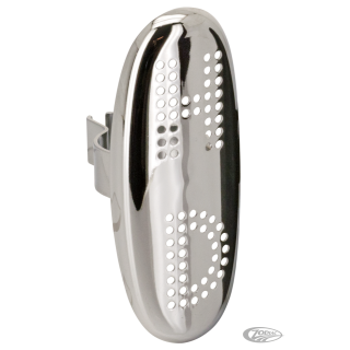 H-D Boot guard, heatshield chrome
