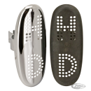 H-D Boot guard, heatshield chrome