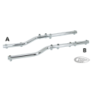 Chrome exhaust bracket F*ST84-94
