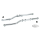 Chrome exhaust bracket F*ST84-94