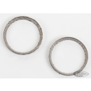 Graphite exhaust gaskets VRS02-17, pair