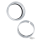 GZP Chrome 5.75" Headlight Trim Ring