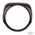 Ciro headlight bezel blk FLH/T96-13