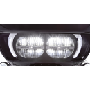 Fang Headlight Bezels FLTR15-up Chrome