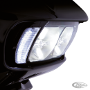 Fang Headlight Bezels FLTR15-up Black