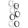 PM Merc FL Headlight bezel Black OPS
