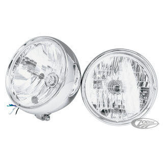 GZP Custom headlight 7" facet cut bottom