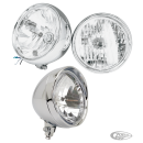 GZP Custom headlight 7" facet cut bottom