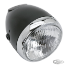 Black Vintage sidemount headlight 5.75"