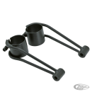Vintage black 41mm light brackets