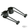 Vintage black 41mm light brackets