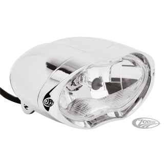 GZP Chrome Sunray headlight DOT 12V 55/6