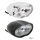 GZP Chrome Sunray headlight DOT 12V 55/6