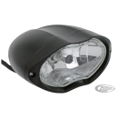 GZP Black Sunray headlight DOT 12V 55/66