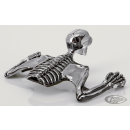GZP Blk small flying skull oranament