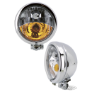 GZP Chrome 4.5" Spotlight w/foglight 12V
