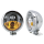 GZP Chrome 4.5" Spotlight w/foglight 12V