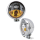GZP Chrome 4.5" Spotlight w/foglight 12V
