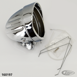 GZP Chrome 4-1/4" spotlight without u