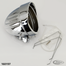 GZP Chrome 4-1/4" spotlight without u