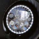 Vision X round 5.75" Black with halo