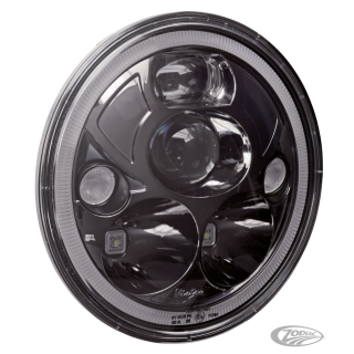 Vision X round 7" Black with halo