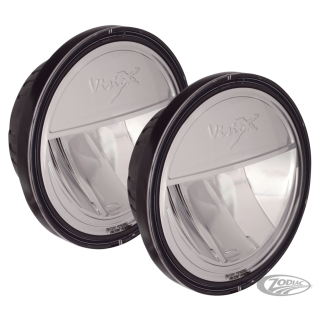 Vision X 4.5" round black passinglampset