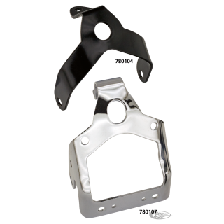 Blk bracket headlight Springer 45-54