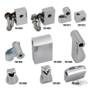 Chrome headlamp mount block FLST86-96