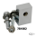Chrome headlamp mount block FLST97-UP