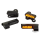 Front turn signals black XL/FXD/F*ST
