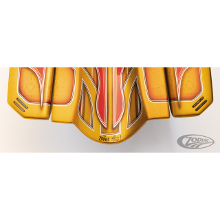 GZP Aurora smoked lens amber LED light